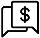 Dollar icon Dollar icon