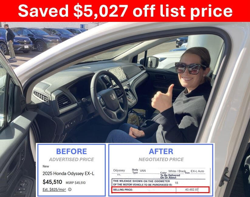 Before and after Car Haggle helper testimonial Image showing before and after of Car Haggle helper testimonial